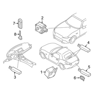 Mazda OE - Electrical - Keyless Entry Components