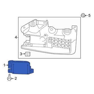 Mazda OE - Rear Blind Spot Detection System Warning Sensor