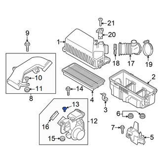 Mazda OE - Engine Air Intake Hose Sleeve