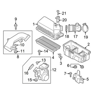 Mazda OE - Engine - Air Intake