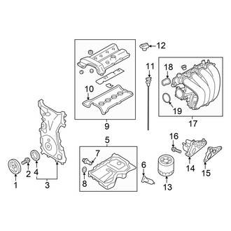 Mazda OE - Engine Parts