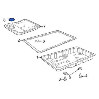 Mazda OE - Automatic Transmission Filter O-Ring
