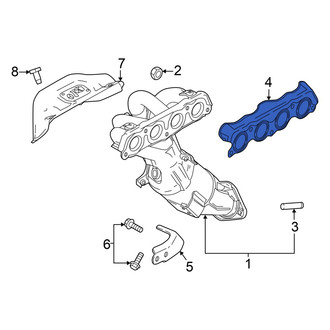 Mazda OE - Exhaust Manifold Gasket