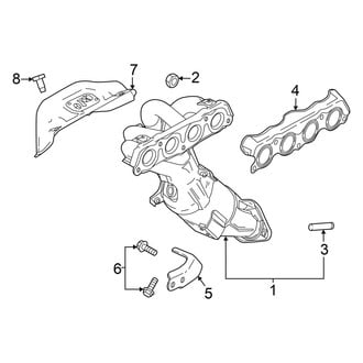 Mazda OE - Exhaust System - Manifold