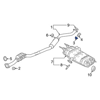 Mazda OE - Drive Shaft Nut