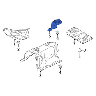 Mazda OE - Rear Floor Pan Heat Shield