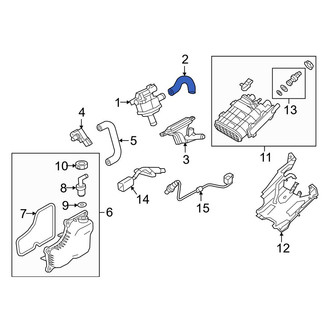 Mazda OE - Evaporative Emissions System Lines