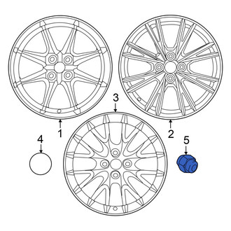 Mazda OE - Wheel Lug Nut