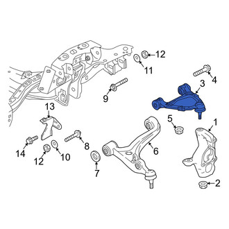 Mazda OE - Front Right Upper Suspension Control Arm