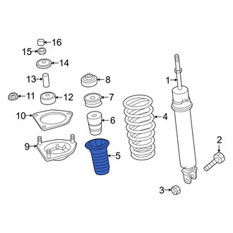 Mazda OE - Front Coil Spring Insulator