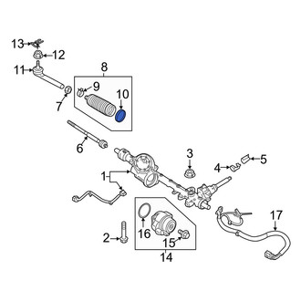 Mazda OE - Inner Rack and Pinion Bellows Clamp