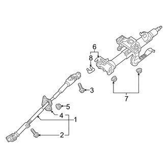 Mazda OE - Steering Column Assembly