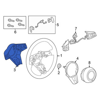 Mazda OE - Front Steering Wheel Trim