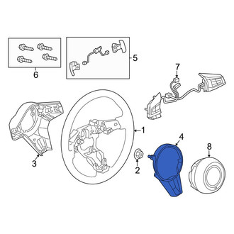 Mazda OE - Front Steering Wheel Trim