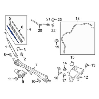 Mazda OE - Front Left Wiper Blade