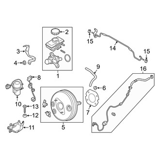 Mazda OE - Cowl - Components on Dash Panel