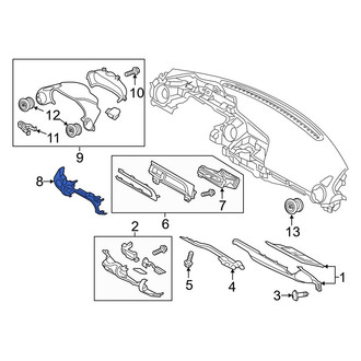 Mazda OE - Instrument Panel Trim Panel