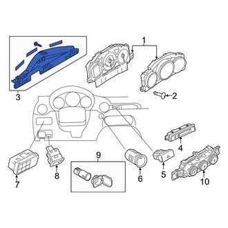 Mazda OE - Instrument Cluster Bezel