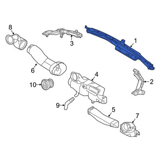 Mazda OE - Front Center Windshield Defroster Nozzle