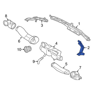 Mazda OE - Front Right Windshield Defroster Nozzle