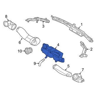 Mazda OE - Center Upper Instrument Panel Air Duct