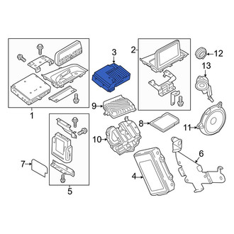 Mazda OE - Radio Control Unit