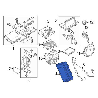 Mazda OE - Radio Control Unit