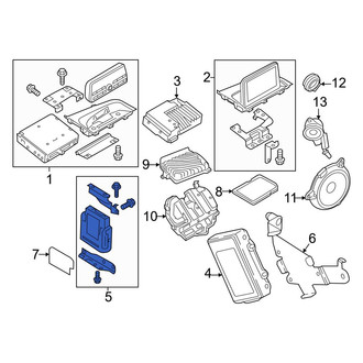 Mazda OE - Radio Control Unit