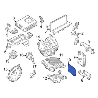 Mazda OE - Radio Insulator
