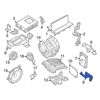 Mazda OE - Lower Radio Bracket