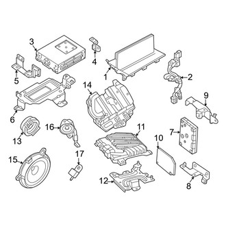 Mazda OE - Instrument Panel - Sound System