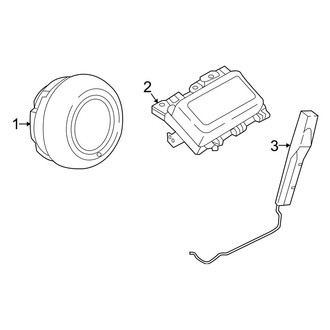 Mazda OE - Restraint Systems - Air Bag Components (Air Bags)