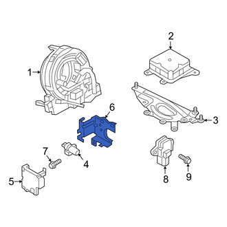Mazda OE - Rear Left Air Bag Impact Sensor Bracket