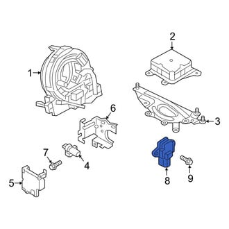 Mazda OE - Rear Air Bag Impact Sensor