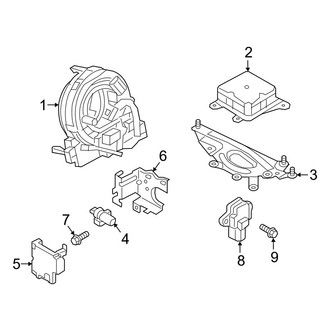 Mazda OE - Restraint Systems - Air Bag Components (Modules & Sensors)