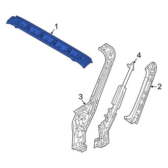 Mazda OE - Front Roof Header Panel