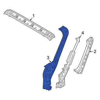 Mazda OE - Left Inner Body A-Pillar