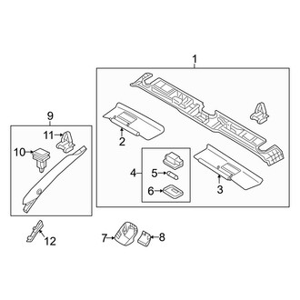Mazda OE - Roof - Interior Trim