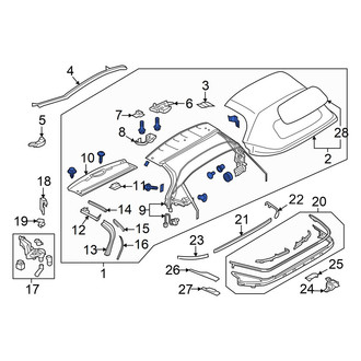 Mazda OE - Convertible Top Assembly