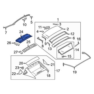 Mazda OE - Front Headliner