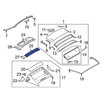 Mazda OE - Rear Headliner