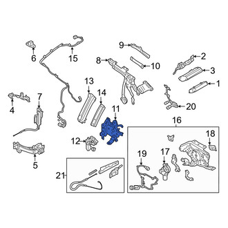 Mazda OE - Convertible Top Latch