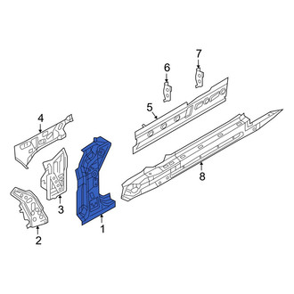 Mazda OE - Left Body A-Pillar