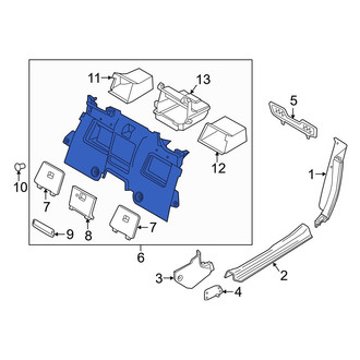 Mazda OE - Partition Panel