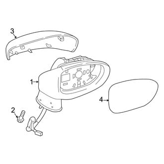 Mazda OE - Door - Outside Mirrors