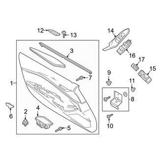 Mazda OE - Door - Interior Trim