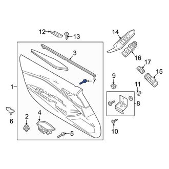 Mazda OE - Door Access Cover Screw