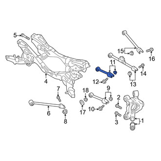 Mazda OE - Front Right Upper Suspension Control Arm