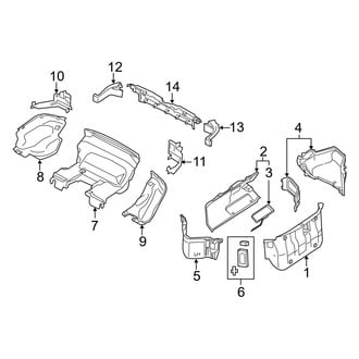Mazda OE - Rear Body & Floor - Interior Trim