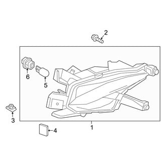 Mazda OE - Rear Lamps - Backup Lamps
